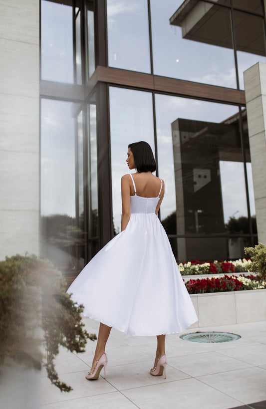 Silk Malibu Midi Dress