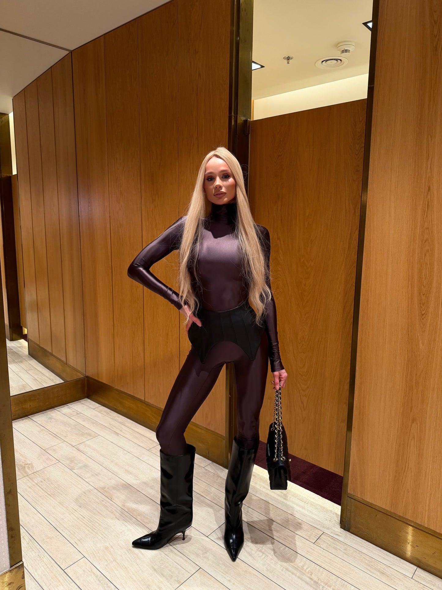 Opium Jumpsuit with Peplum