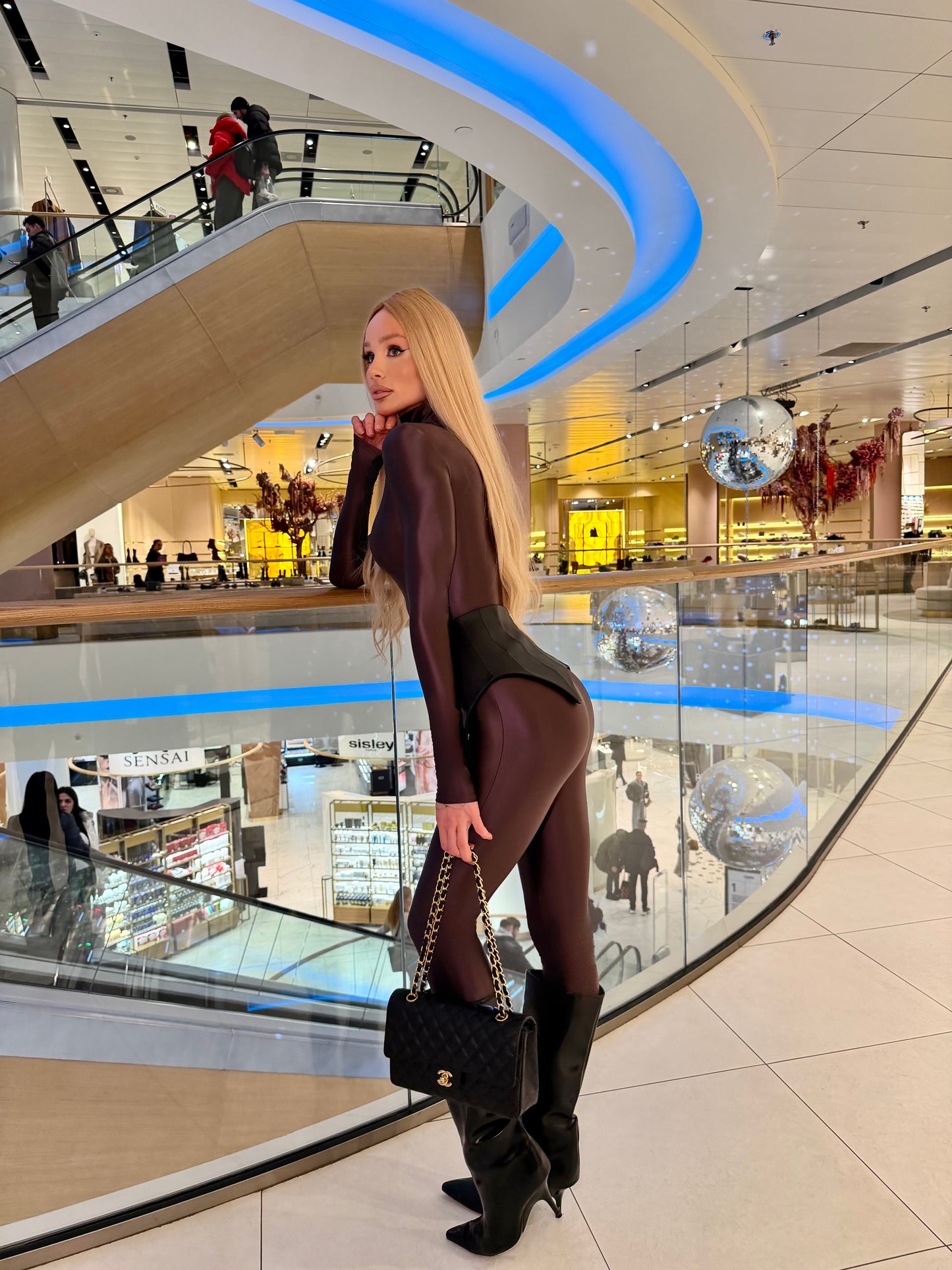 Opium Jumpsuit with Peplum