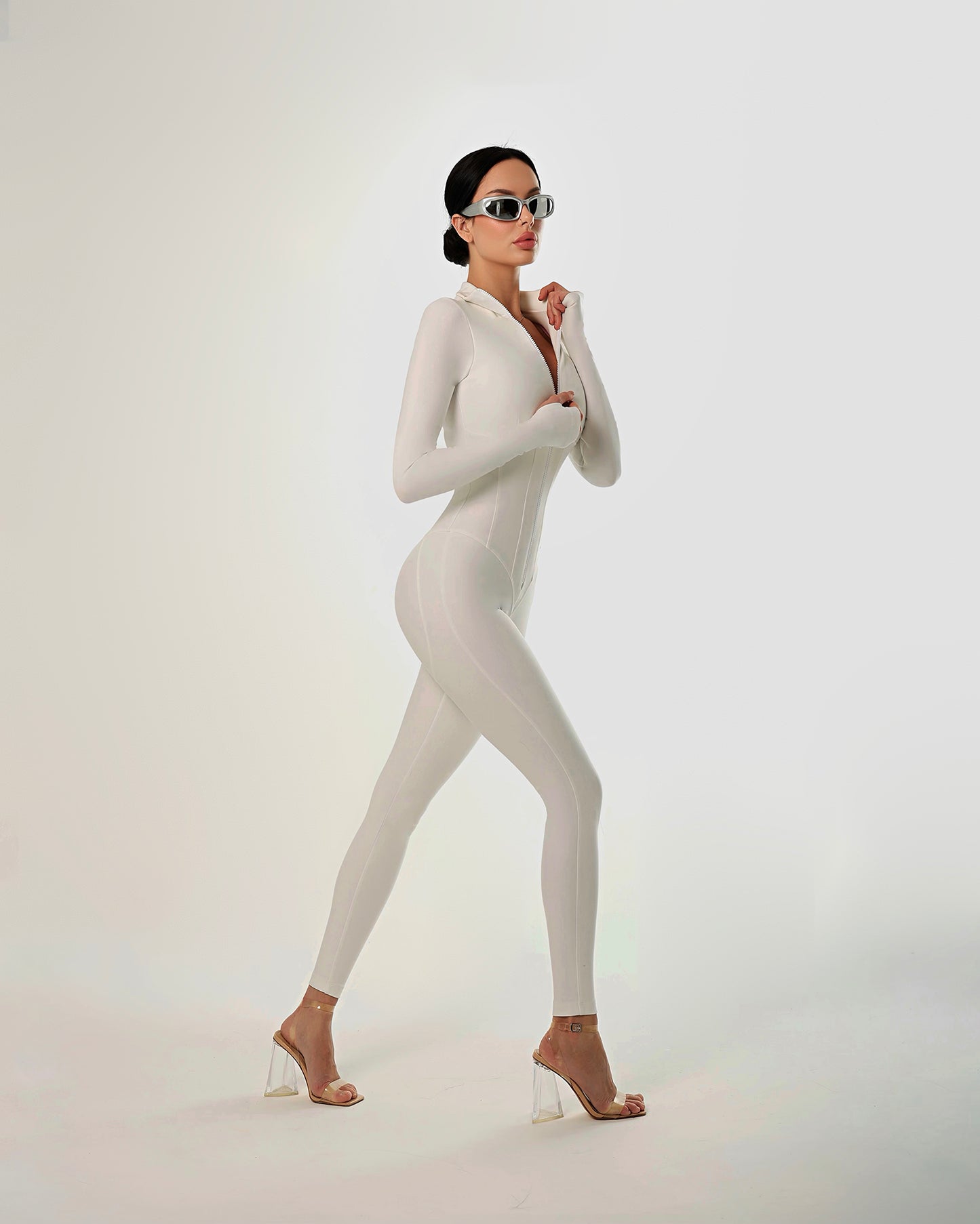 Бандажний комбінезон Spirit White