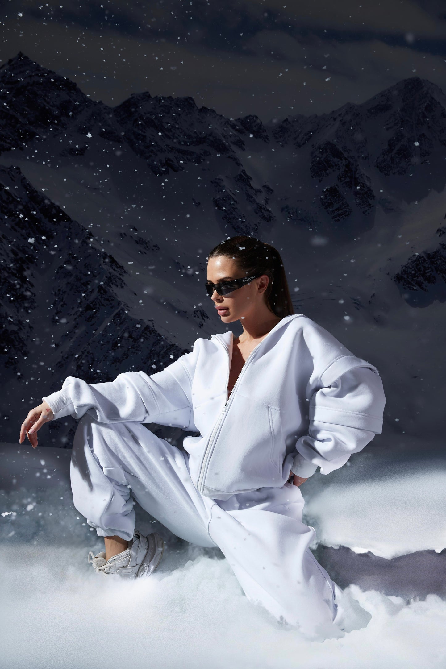 Об'ємний костюм на флісі